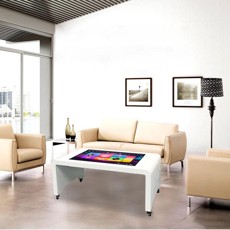 Interactive Touch Table With Wheels